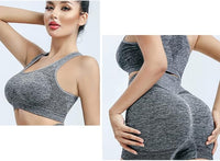 Thumbnail for Conjunto deportivo mujer 2pcs gris - talla unica